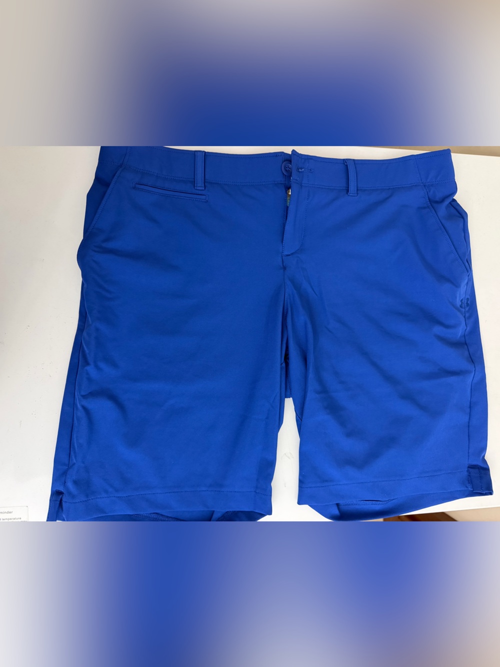 Under Armour Women's Royal Blue Golf Performance Shorts